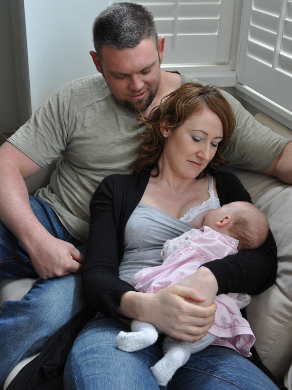 Laid-back breastfeeding