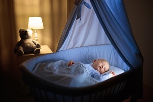 baby basket sleeping