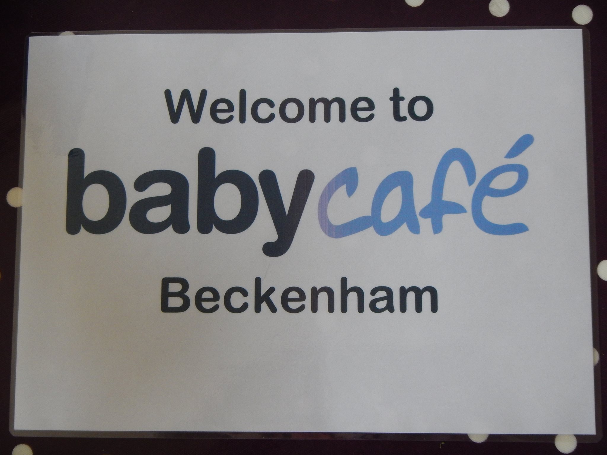 Baby café Beckenham