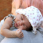 Baby in sunhat