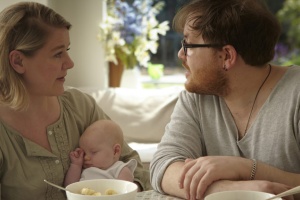 Parents and their baby