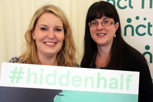 #HiddenHalf supporters