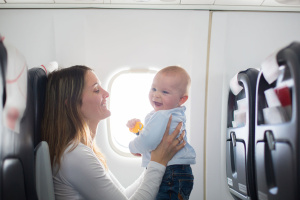 Flying with a baby