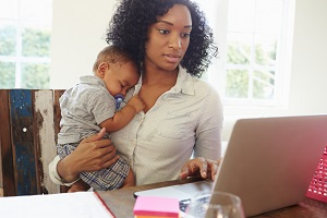 How do you work from home with a baby or toddler