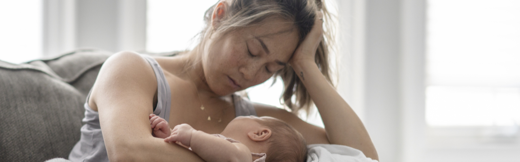 Feeling unwell with a baby