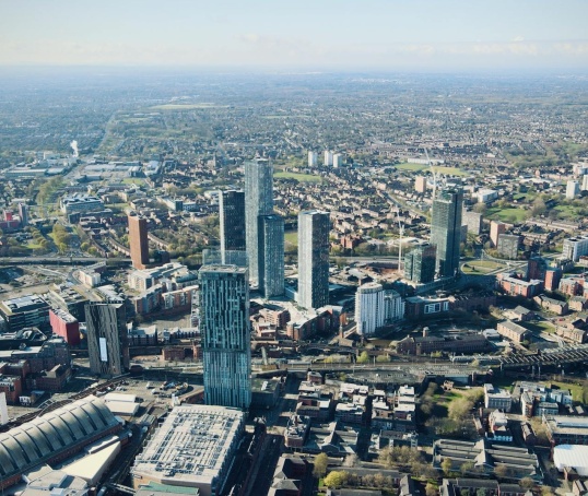Manchester skyline