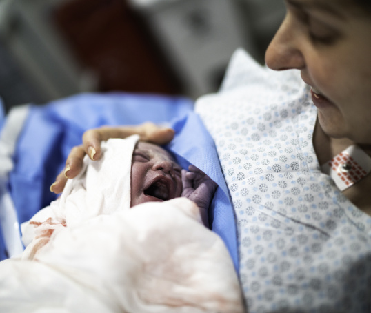 Baby after birth