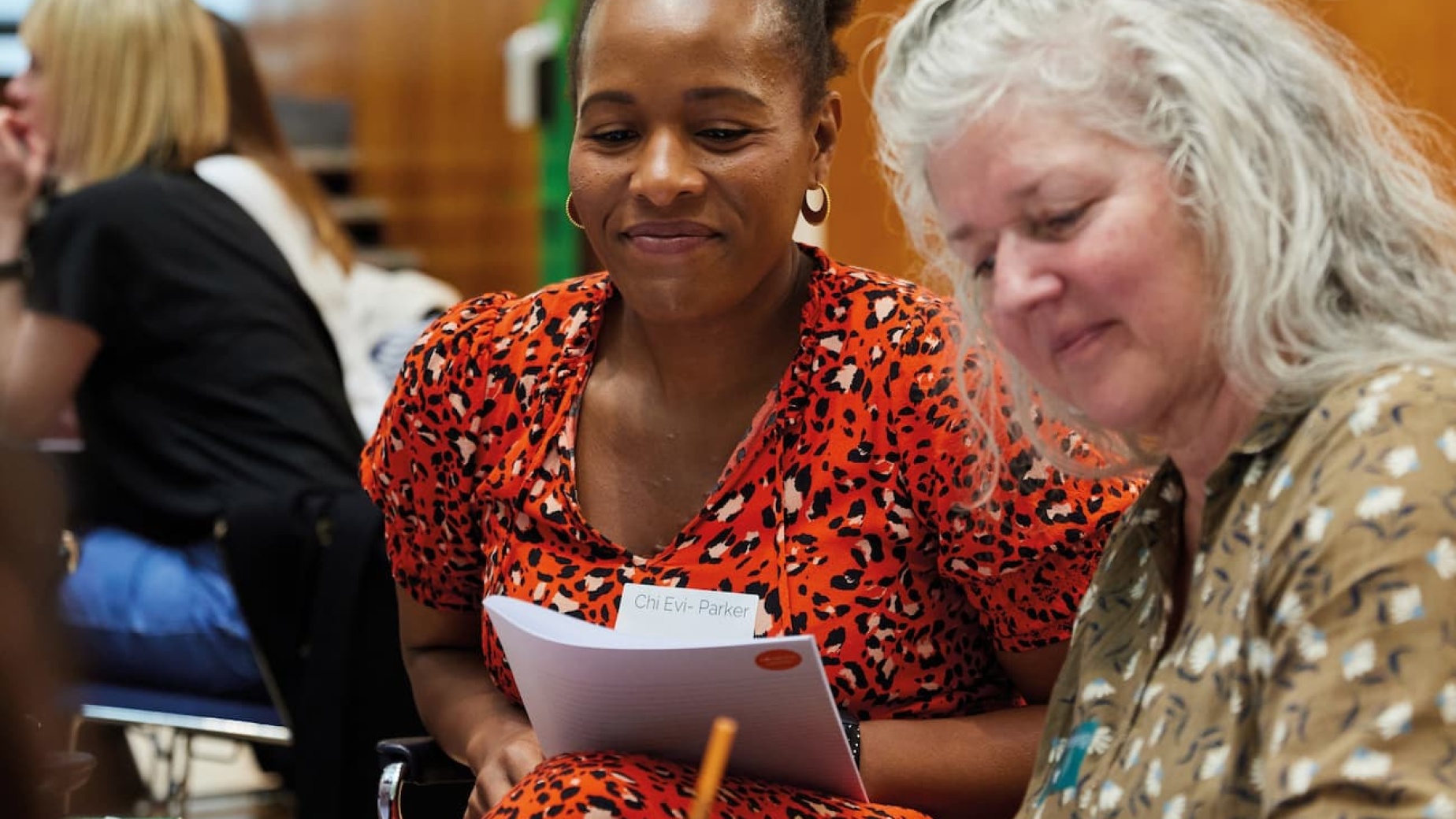 NCT staff at a workshop