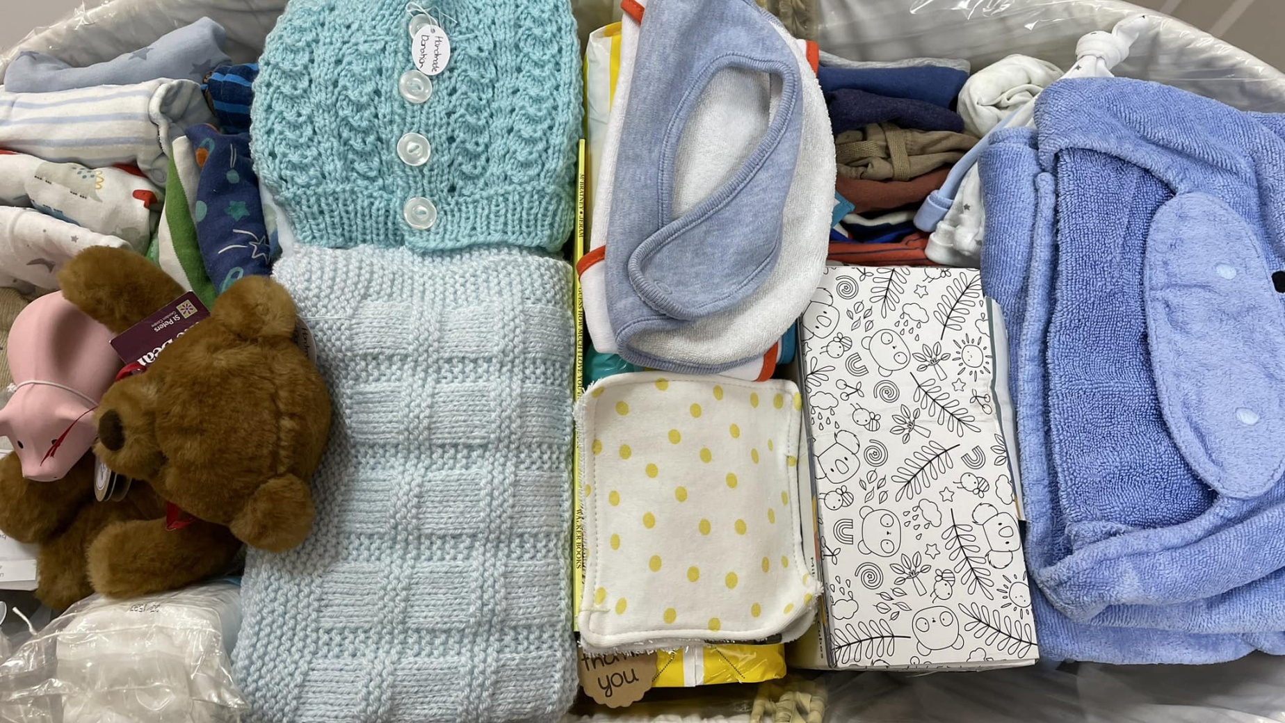 Items in an NCT Baby Bundle