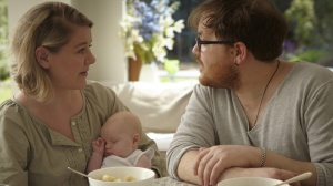 Parents and their baby