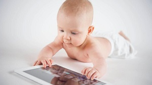 Screen time for babies and toddlers