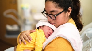 Our strategy - Mother and newborn baby