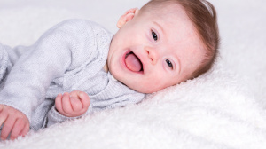 Baby with Down's syndrome