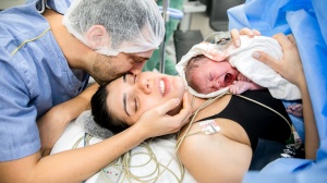 After a caesarean birth