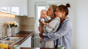 Mothers with baby