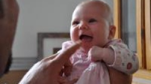 baby smiling