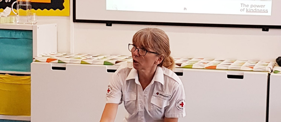 Image of British Red Cross Trainer