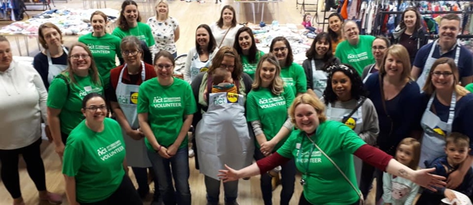 Volunteers at St Neots NCT Sale