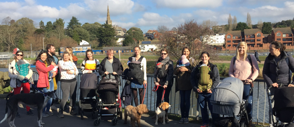 Walk and Talk is a great way to get some fresh air and meet other parents or parents-to-be