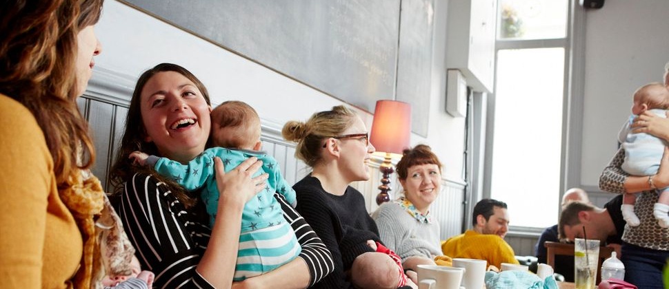 Parents at a Coffee Morning
