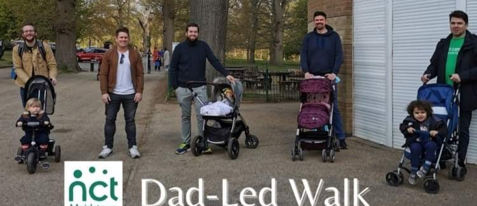 Dad walk and talk