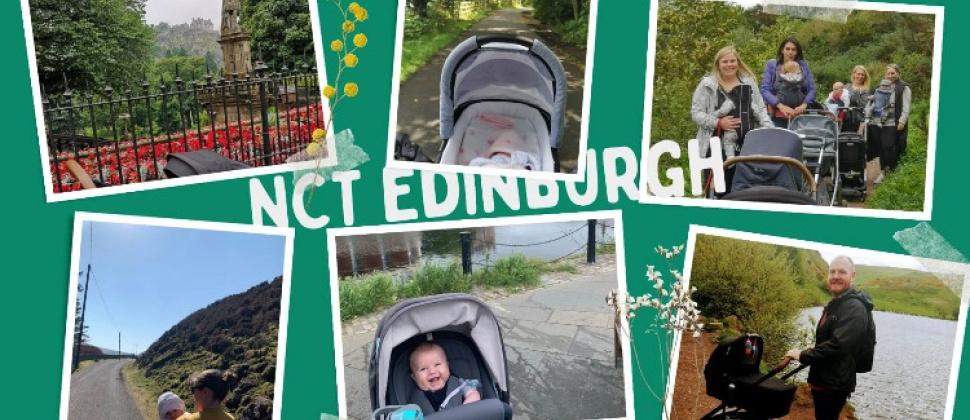 NCT Edinburgh activities - walk & talk, bumps & babies groups