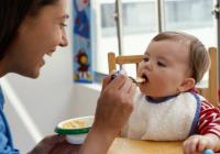 baby rice at 4 months nhs